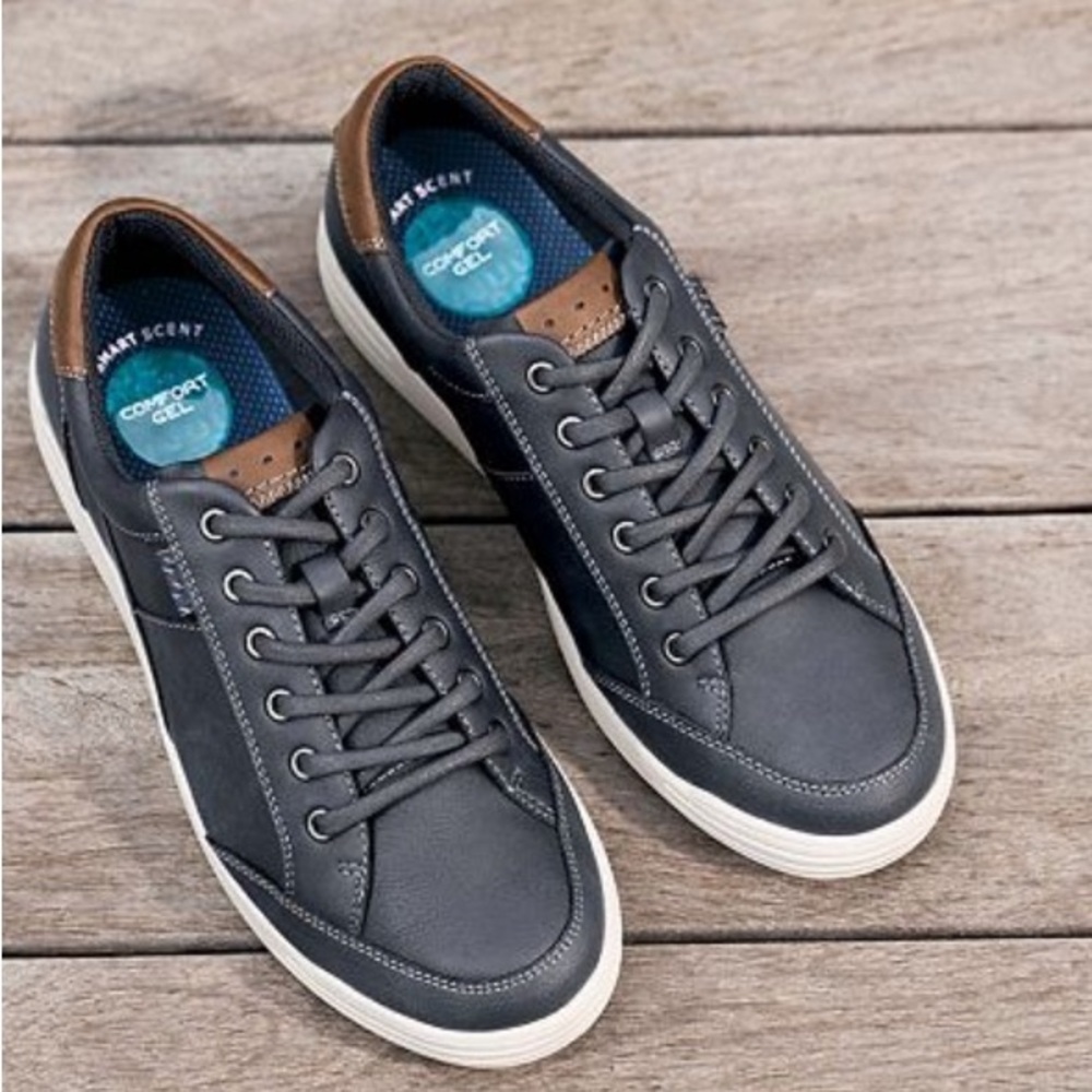 NIB/ NWT NUNN BUSH KORE Men's Black and Brown Casual Sneakers
